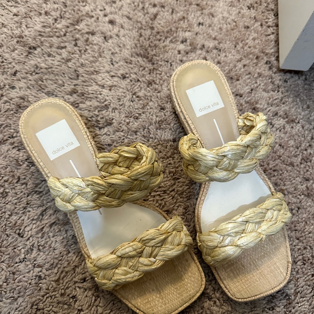 Dolce Vita Women's Metallic Braided Sandals